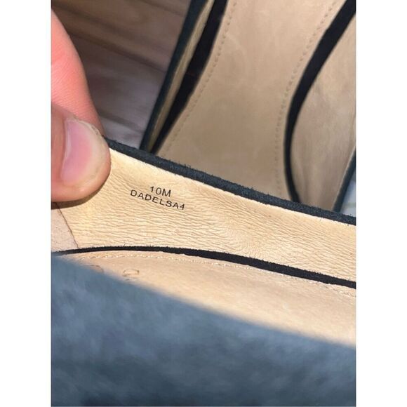 JOAN & DAVID Navy Dadelsa Patent Leather Stiletto Pump Shoes Heels Size 10 - Picture 8 of 10